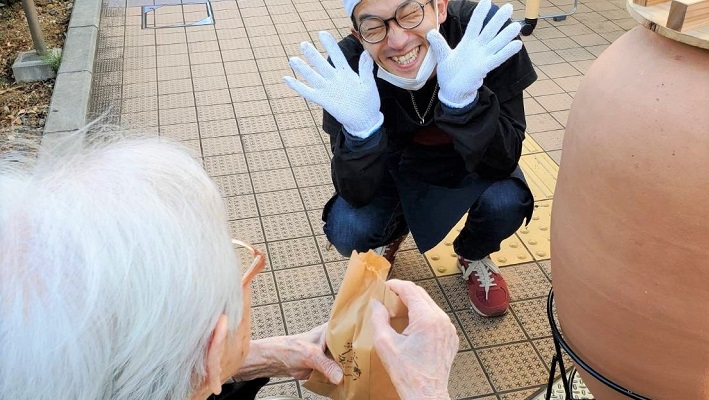 笑芋寿さんとご利用者さま